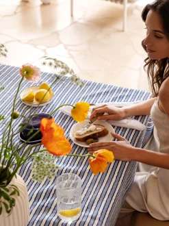 L&M Home Algarve Ocean Table Cloth Hot