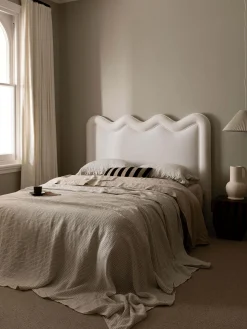 L&M Home Celine French Linen Bedcover Hot