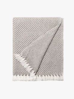 L&M Home Copenhagen Nutmeg Pure Cashmere Throw New
