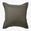 L&M Home Echo Eucalypt Pure Linen Cushion Best Sale