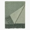 L&M Home Ellis Fern Cashmere/Australian Wool Throw Store