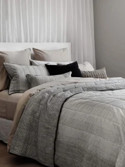 L&M Home Etro Black Velvet Cushion Sale