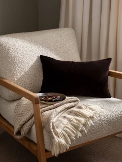 L&M Home Etro Chocolate Mini Velvet Cushion Cheap