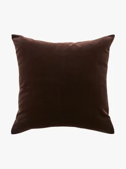 L&M Home Etro Chocolate Velvet Cushion Outlet