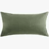 L&M Home Etro Eucalypt Lumbar Velvet Cushion Online
