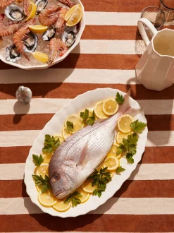 L&M Home Evora Chalk Platter Flash Sale