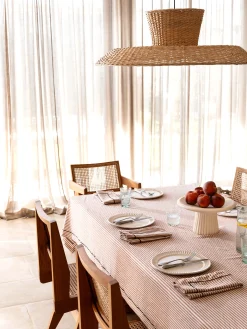 L&M Home Faro Baked Clay Napkin Set New