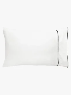 L&M Home Grosgrain Black Egyptian Cotton Sheet Set Cheap