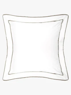 L&M Home Grosgrain Olive Egyptian Cotton Tailored Pillowcases Best Sale