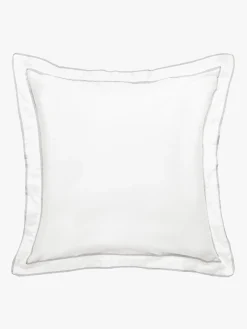 L&M Home Grosgrain Silver Egyptian Cotton Tailored Pillowcases Store