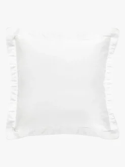 L&M Home Grosgrain White Egyptian Cotton Tailored Pillowcases Best Sale