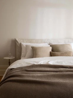 L&M Home Isla Oatmeal Blanket Discount