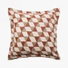 L&M Home Lorenzo Baked Clay Linen Cushion Best Sale