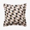 L&M Home Lorenzo Black Linen Cushion Fashion