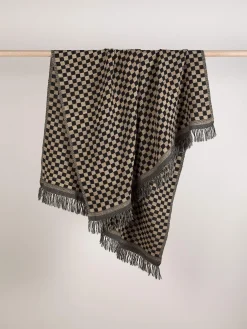 L&M Home Matteo Wool & Silk Throw Flash Sale