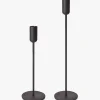L&M Home Mona Black Candle Holder Set Store