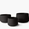 L&M Home Mona Black Pot Trio Best Sale