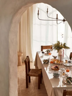 L&M Home Mona Chalk Candle Holder Cheap