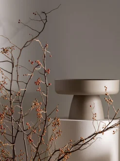 L&M Home Mona Latte Pedestal Best Sale