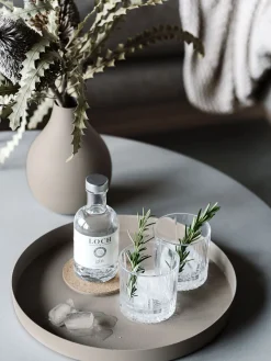 L&M Home Mona Latte Tray Outlet