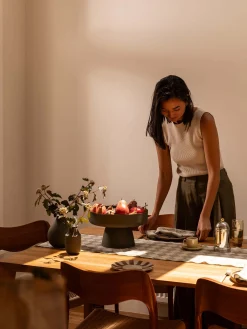 L&M Home Mona Olive Trio of Vases Cheap