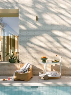 L&M Home Mona Sage Pedestal Cheap