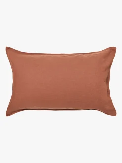 L&M Home Mondo Cinnamon Organic French Linen Pillowcases Flash Sale