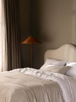 L&M Home Mondo White Organic French Linen Pillowcases Store