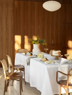 L&M Home Moss Oatmeal French Linen Napkin Set Online