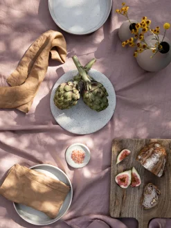 L&M Home Moss Rose French Linen Napkin Set Outlet