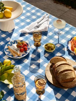 L&M Home Moss White French Linen Napkin Set Sale