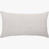 L&M Home Palermo Natural French Linen Lumbar Cushion Clearance