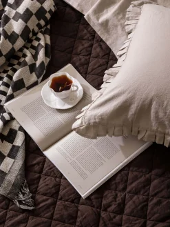 L&M Home Pierre Wool & Silk Throw Discount