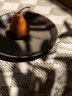 L&M Home Quinn Olive Table Runner New