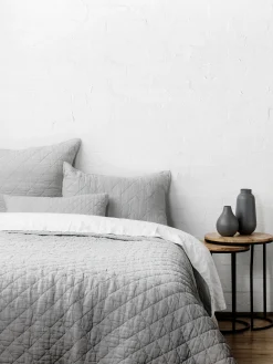 L&M Home Soho Cloud Linen & Cotton Quilt Online