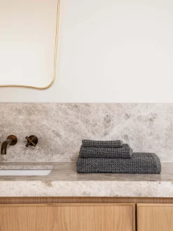 L&M Home Tweed Coal Towels Shop