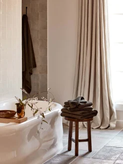 L&M Home Tweed Olive Towels Store