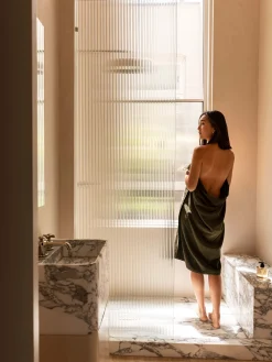 L&M Home Tweed Olive Towels Store